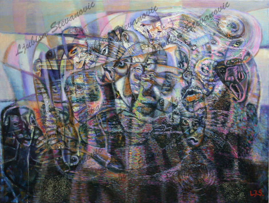 In the Mirror - Dimensions: 52 x 38.5 inches ● Zaječar, Serbia ● November 17, 2014